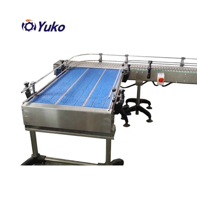 LBP820 LBP882 Chain Roller Accumulation Heat Resistant Custom Top Beverage Heavy Duty Chain Bottle Conveyor