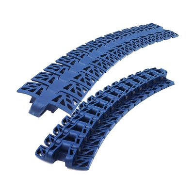 1050 Top Quality Magnetflex Corrosion Resistant Plastic Slat Curve Resistant Chain Conveyor