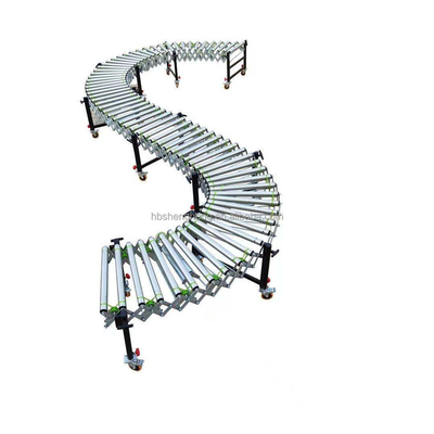Heat Resistant Roller Conveyor Pipe Conveyor Rollers System Logistics Transporting Equipment
