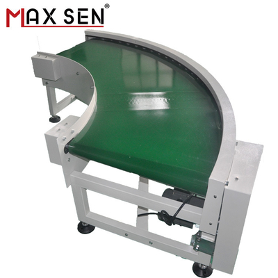 45 90 180 Degree Curve PU Belt Heavy Duty Assembly Line Belt Conveyor System